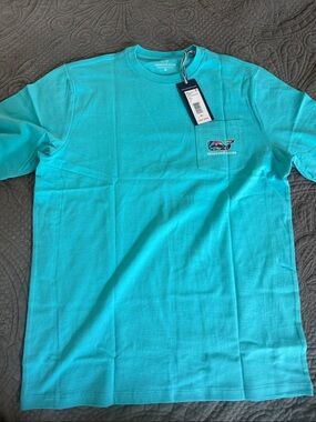 Vineyard Vines Boys' Pocket Tee - Teal